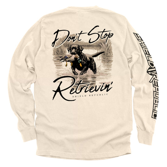 Don't Stop Retrievin' Black Lab