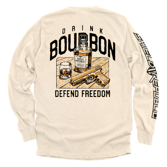 Drink Bourbon Defend Freedom Shirts