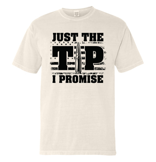Just The Tip I Promise Flag (Front)
