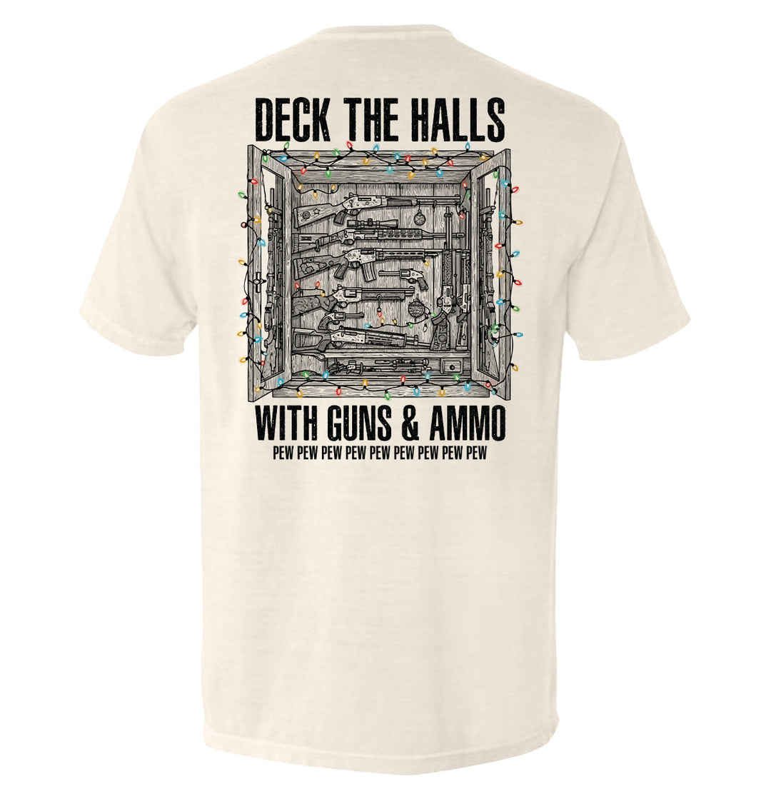 Deck The Halls With Guns & Ammo Shirts