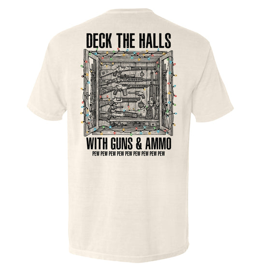Deck The Halls With Guns & Ammo Shirts