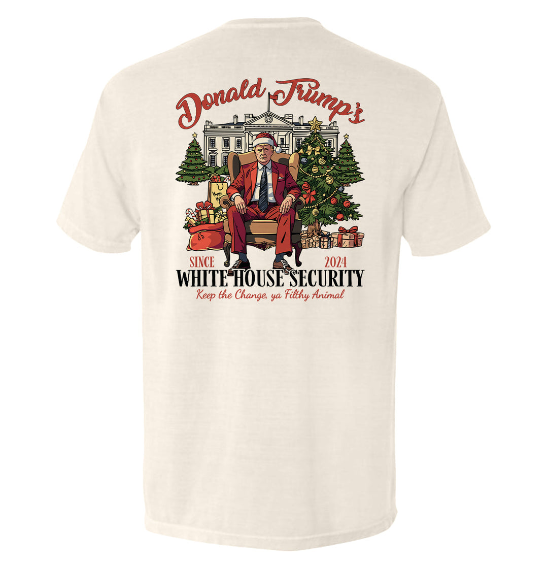 Donald Trump's White House Security Christmas Shirts