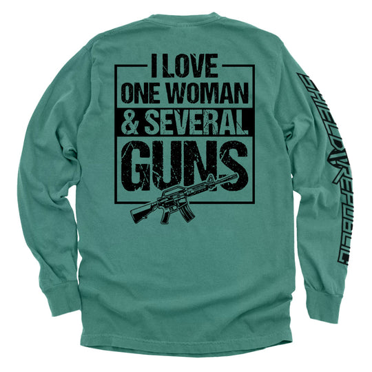 I Love One Woman & Several Guns Shirts