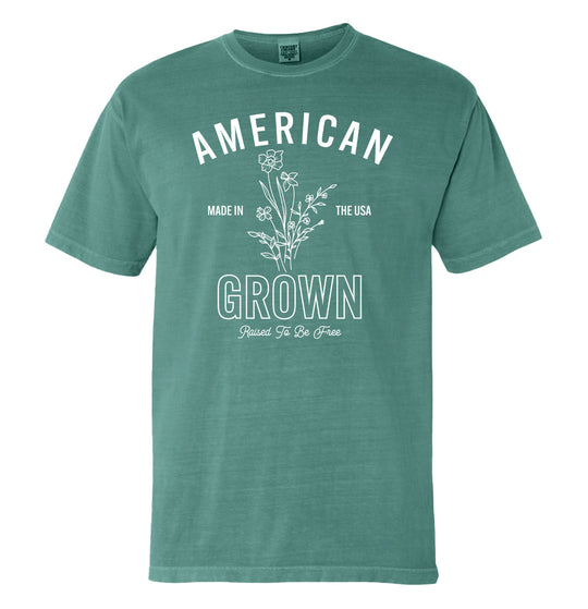 American Grown Raised To Be Free Shirts (front)
