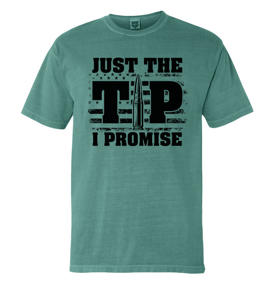 Just The Tip I Promise Flag (Front)