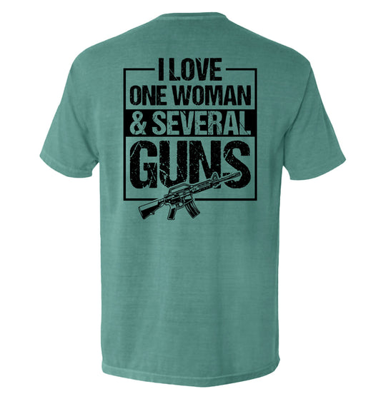 I Love One Woman & Several Guns Shirts