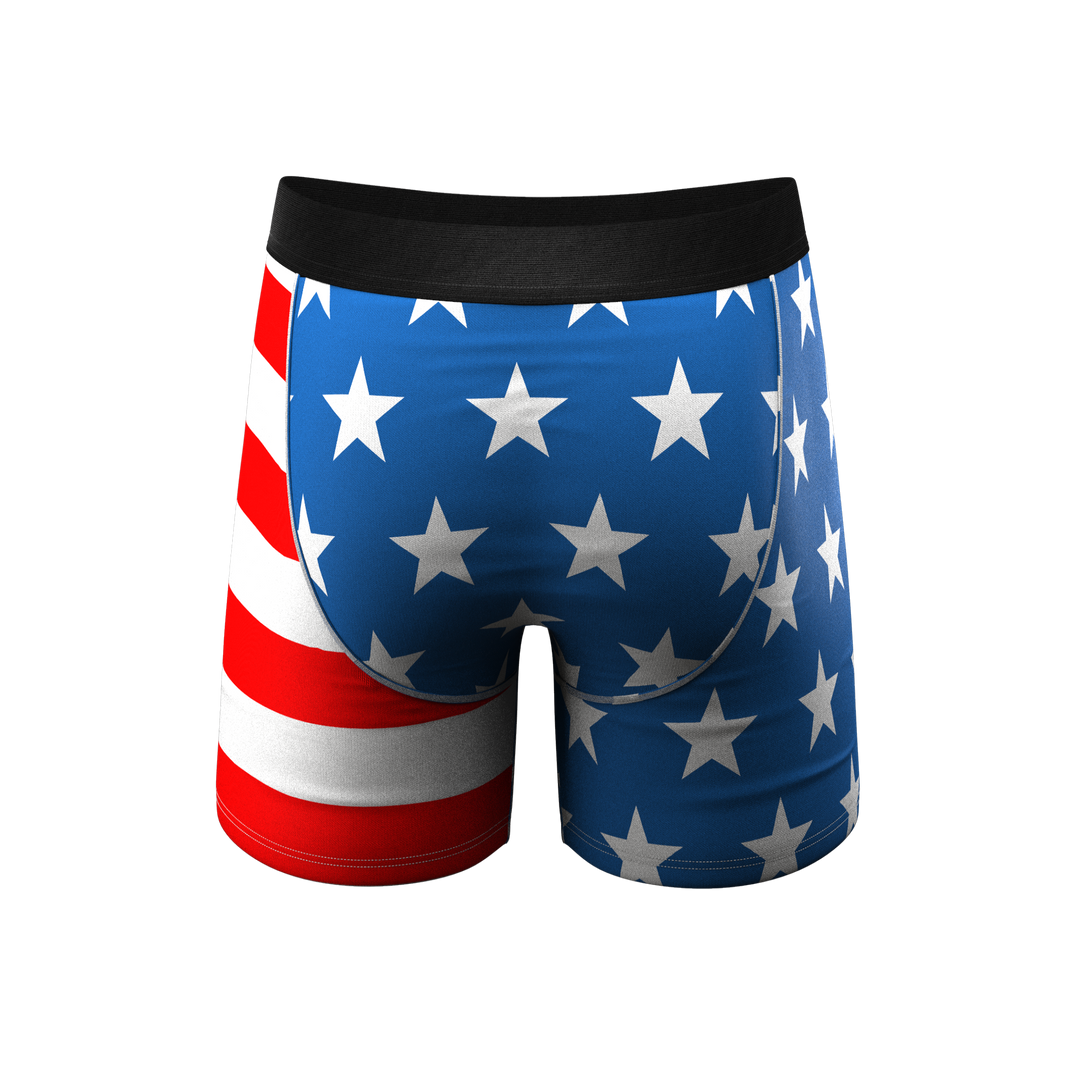 The Mascot American Flag Ball Hammock® Pouch Underwear