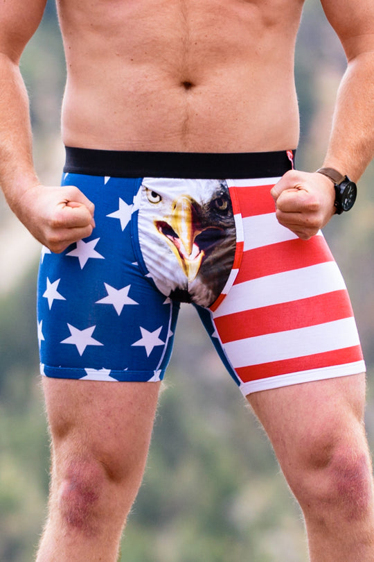 The Mascot American Flag Ball Hammock® Pouch Underwear