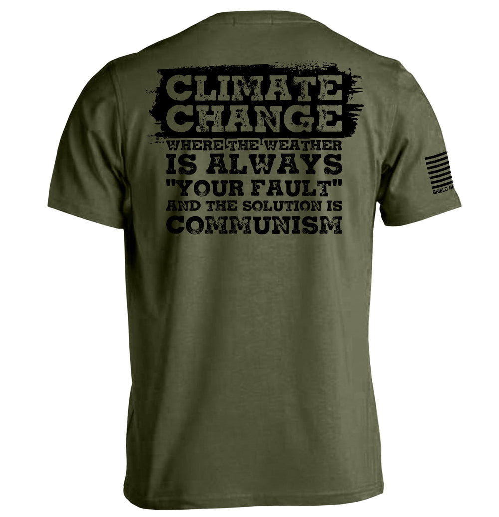 Climate Change The Solution Is Communism Shirts