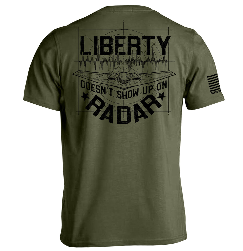 Liberty Doesn't Show Up On Radar Shirts