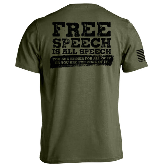 Free Speech Is All Speech Shirts