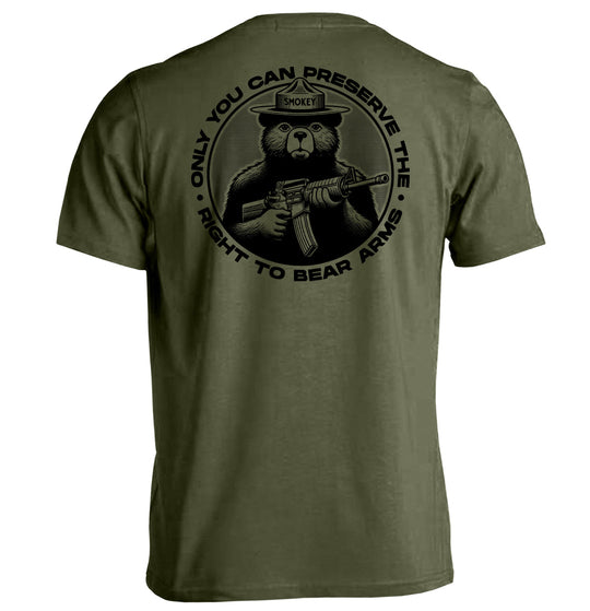 Only You Can Preserve the Right to Bear Arms Shirts