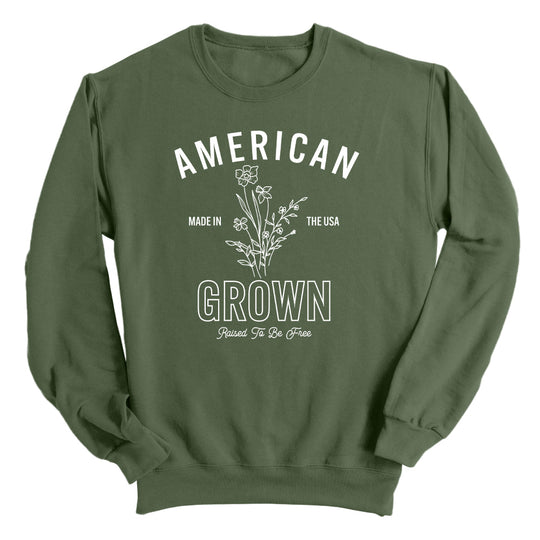 American Grown Raised To Be Free Shirts (front)