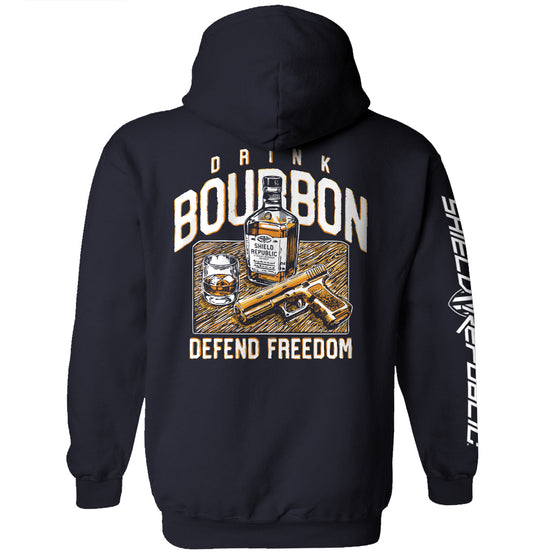 Drink Bourbon Defend Freedom Shirts