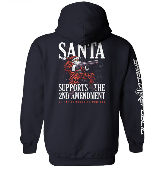 Santa Supports the 2nd Amendment Shirts