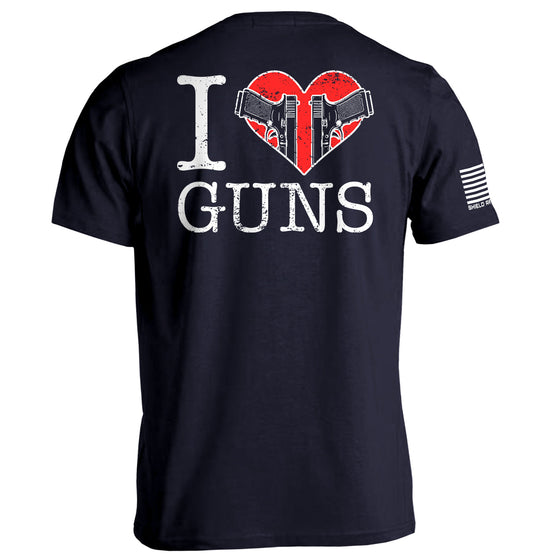 I Love Guns Shirts