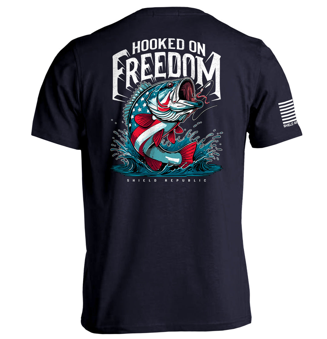 Hooked on Freedom Shirts