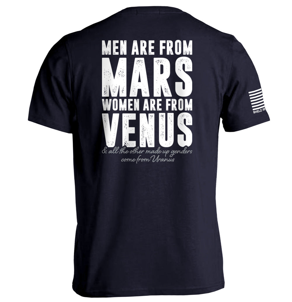 Men are from Mars Women are from Venus Shirts