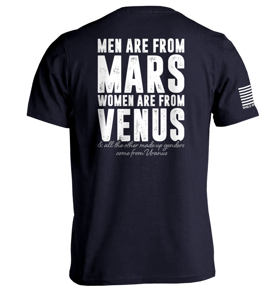 Men are from Mars Women are from Venus Shirts