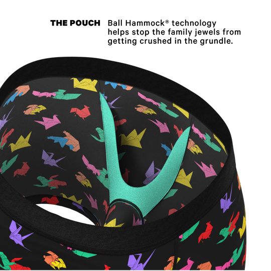 The Fold Fashioned Origami Ball Hammock® Pouch Underwear