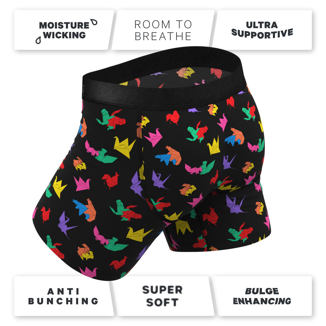 The Fold Fashioned Origami Ball Hammock® Pouch Underwear