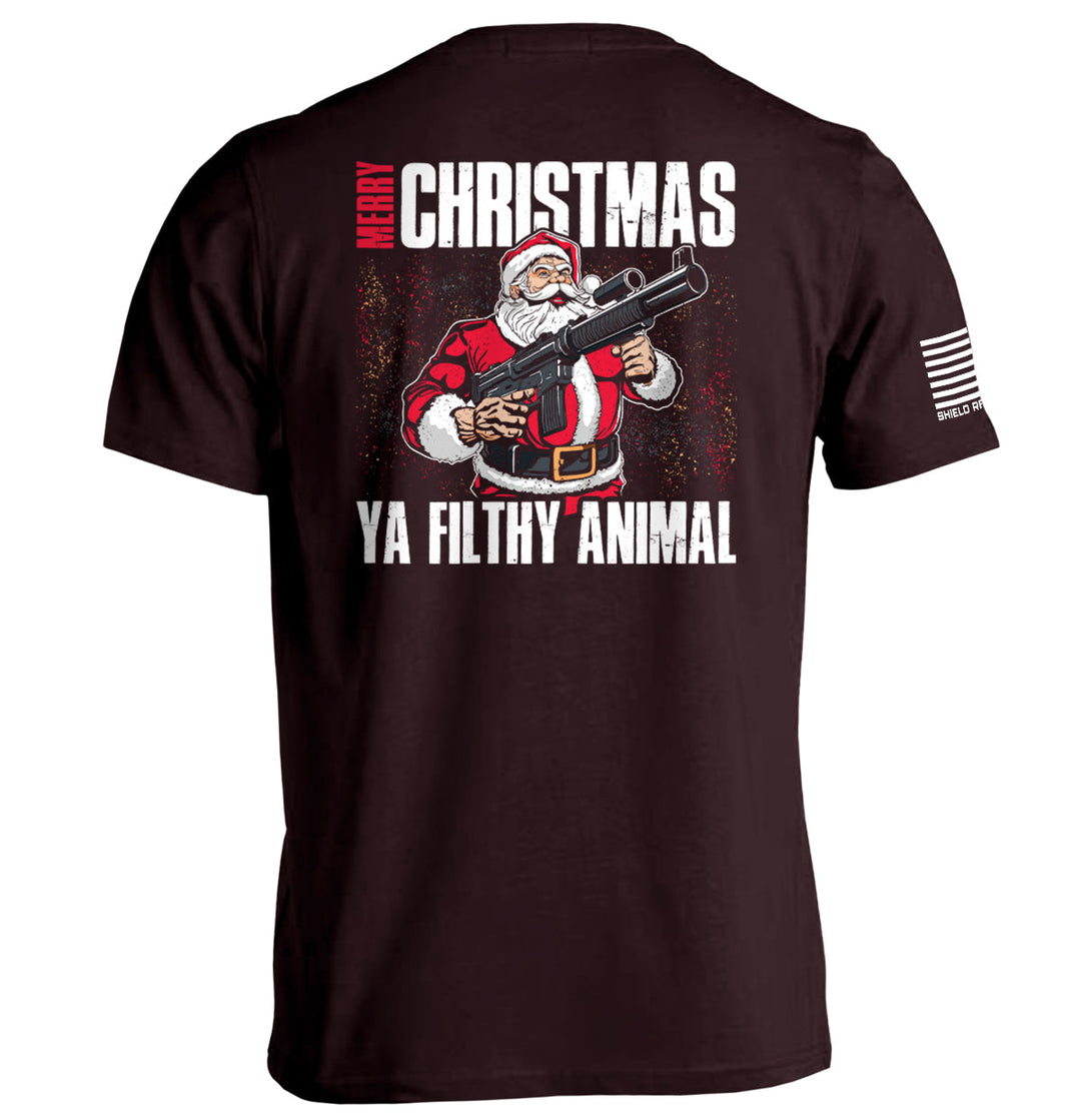 Merry Christmas you Filthy Animal Shirts
