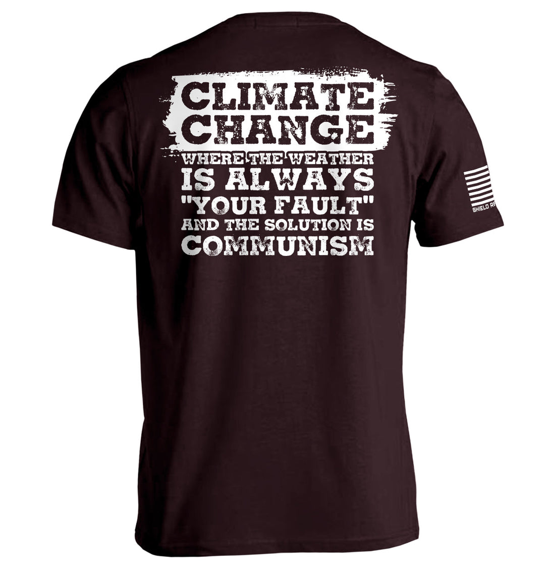 Climate Change The Solution Is Communism Shirts