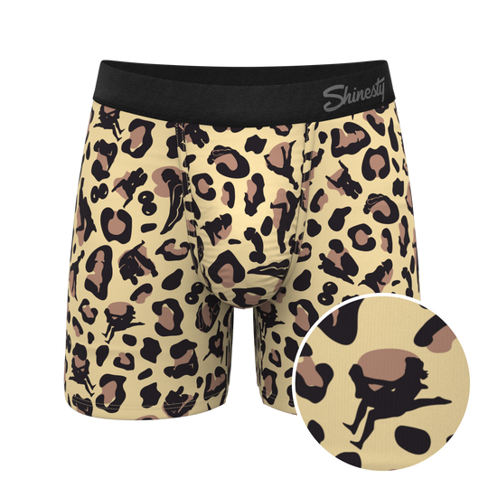 The Primal Passion Naughty Cheetah Print Ball Hammock® Pouch Underwear