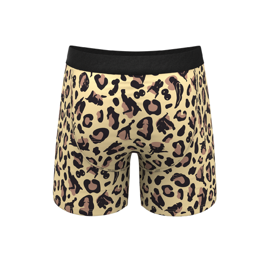 The Primal Passion Naughty Cheetah Print Ball Hammock® Pouch Underwear