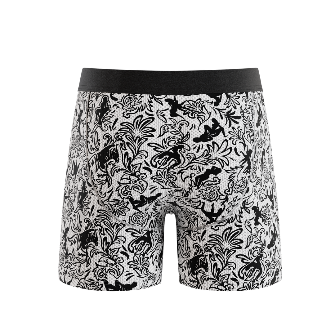 The Racy & Lacy Provocative Lace Print Ball Hammock® Pouch Underwear