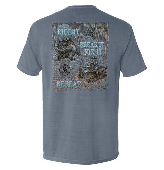 Ride it Break it Fix it Repeat Pocket