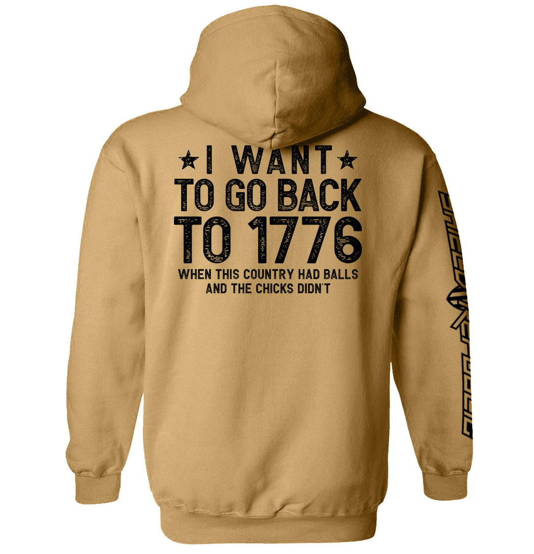 I Want To Go Back To 1776 Shirts