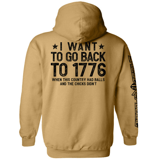 I Want To Go Back To 1776 Shirts