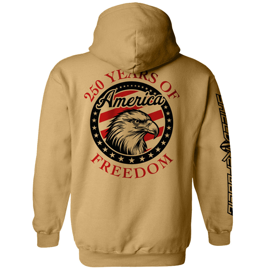 250 Years Of Freedom Eagle Circle