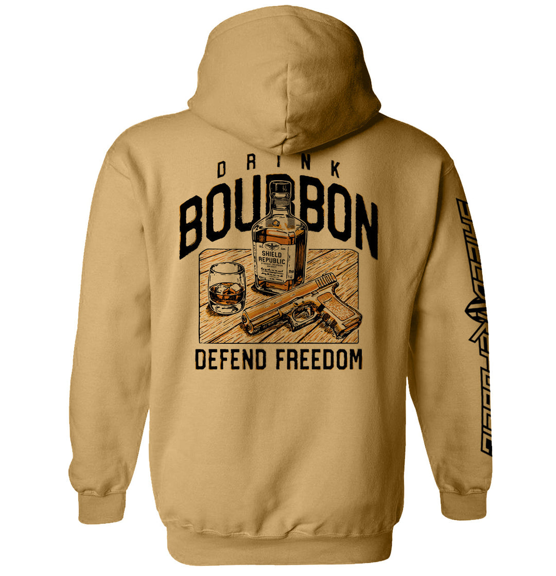 Drink Bourbon Defend Freedom Shirts