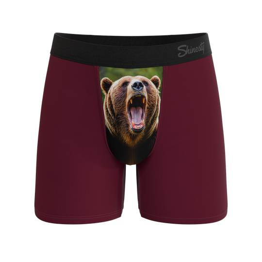 The Scare Bear Grizzly Bear Ball Hammock® Pouch Underwear