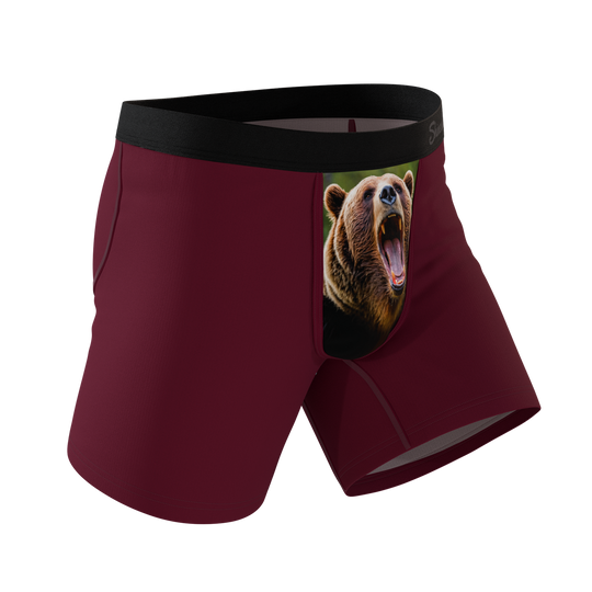 The Scare Bear Grizzly Bear Ball Hammock® Pouch Underwear