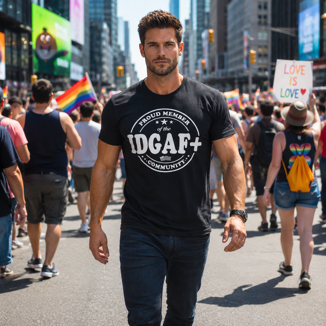 Proud Member of The IDGAF+ Community T-Shirt