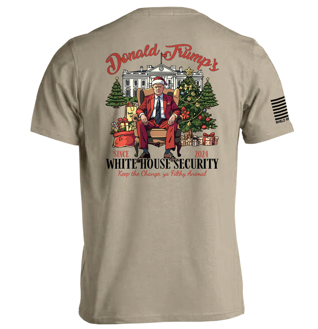 Donald Trump's White House Security Christmas Shirts