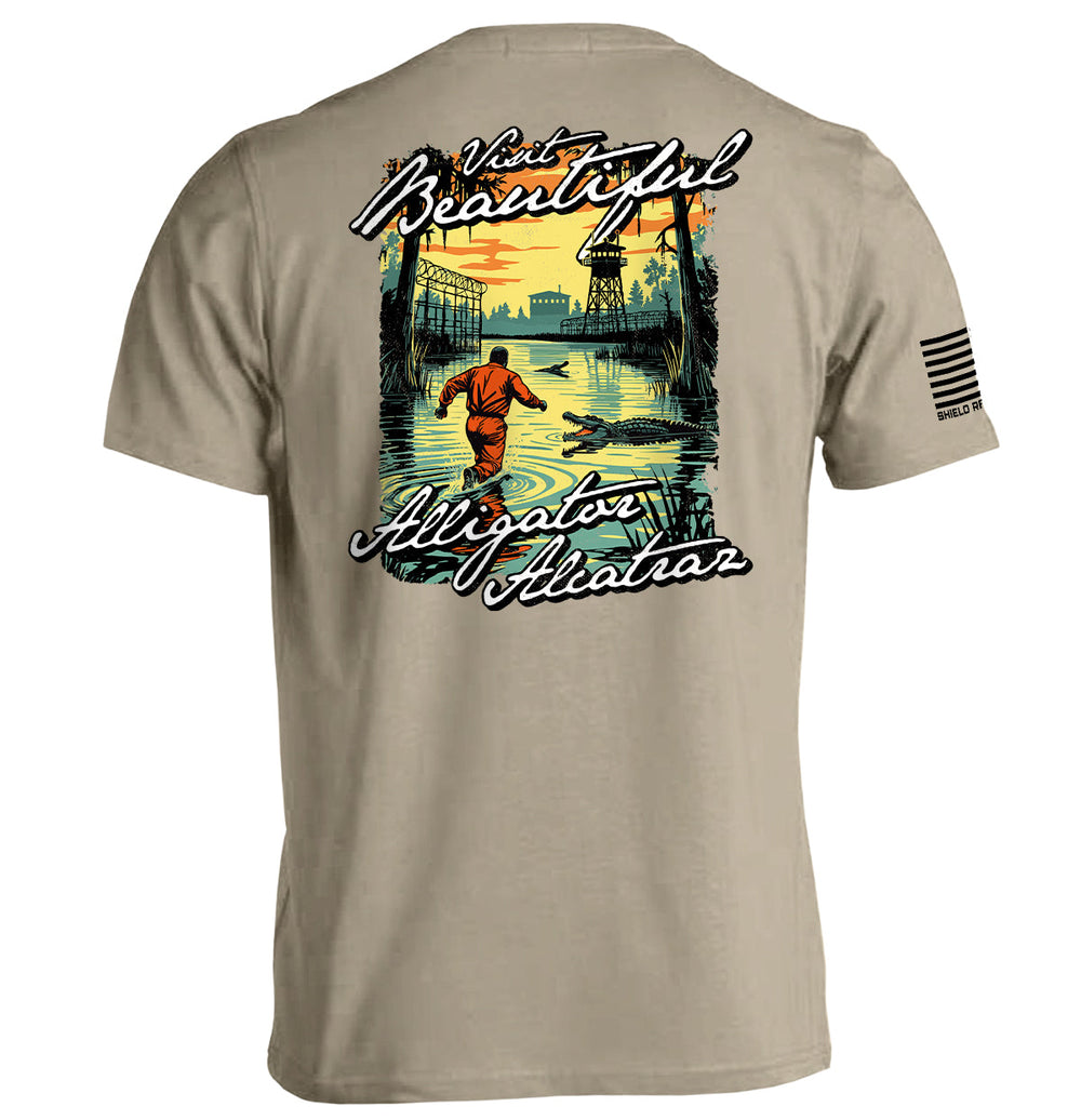 Visit Beautiful Alligator Alcatraz Shirts
