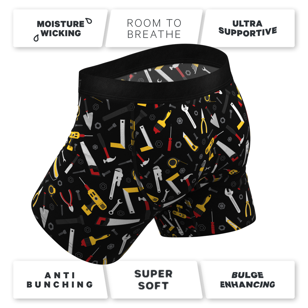 The Tool Belt Hammer and Tools Ball Hammock® Pouch Underwear