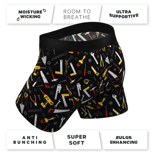 The Tool Belt Hammer and Tools Ball Hammock® Pouch Underwear
