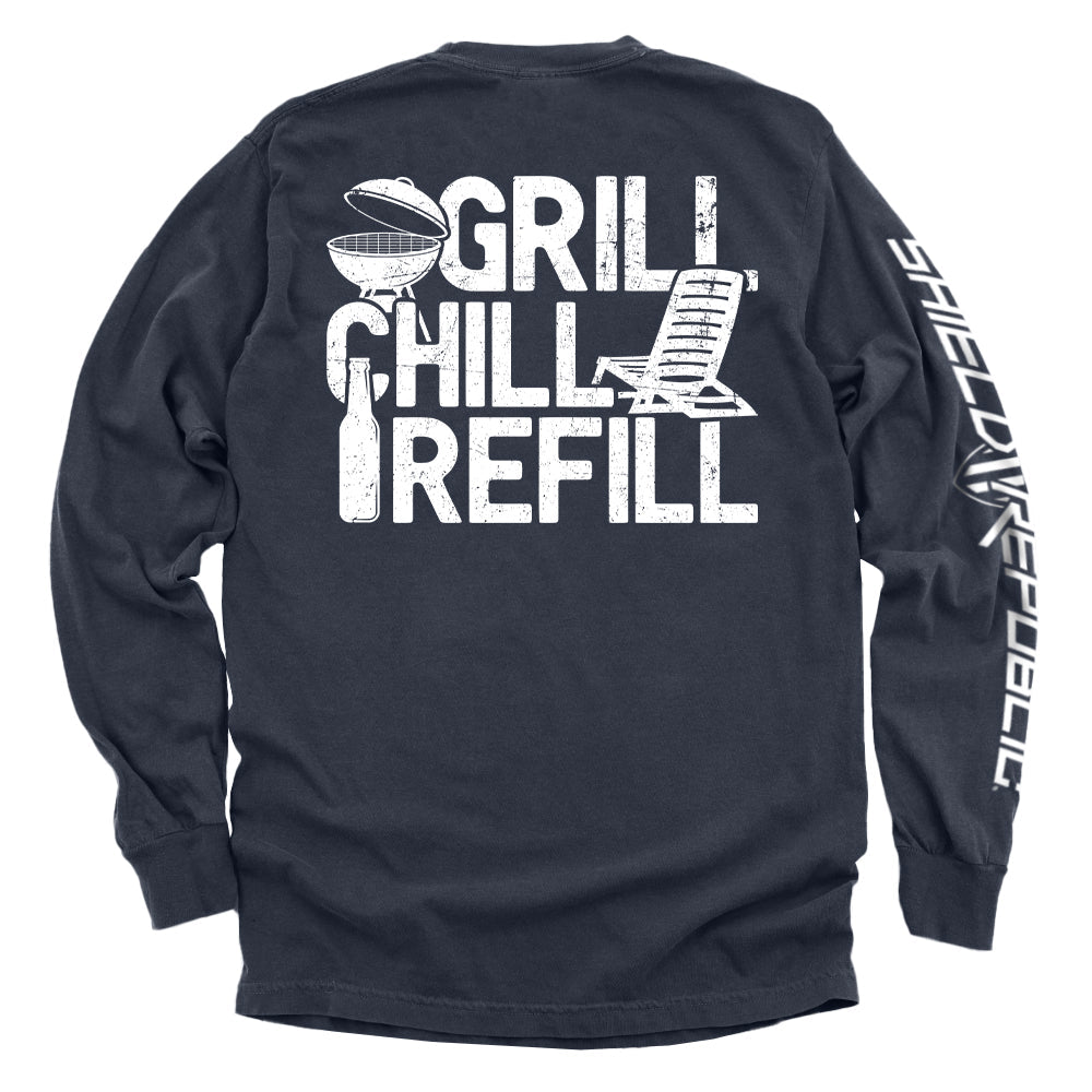 Grill, Chill, Refill