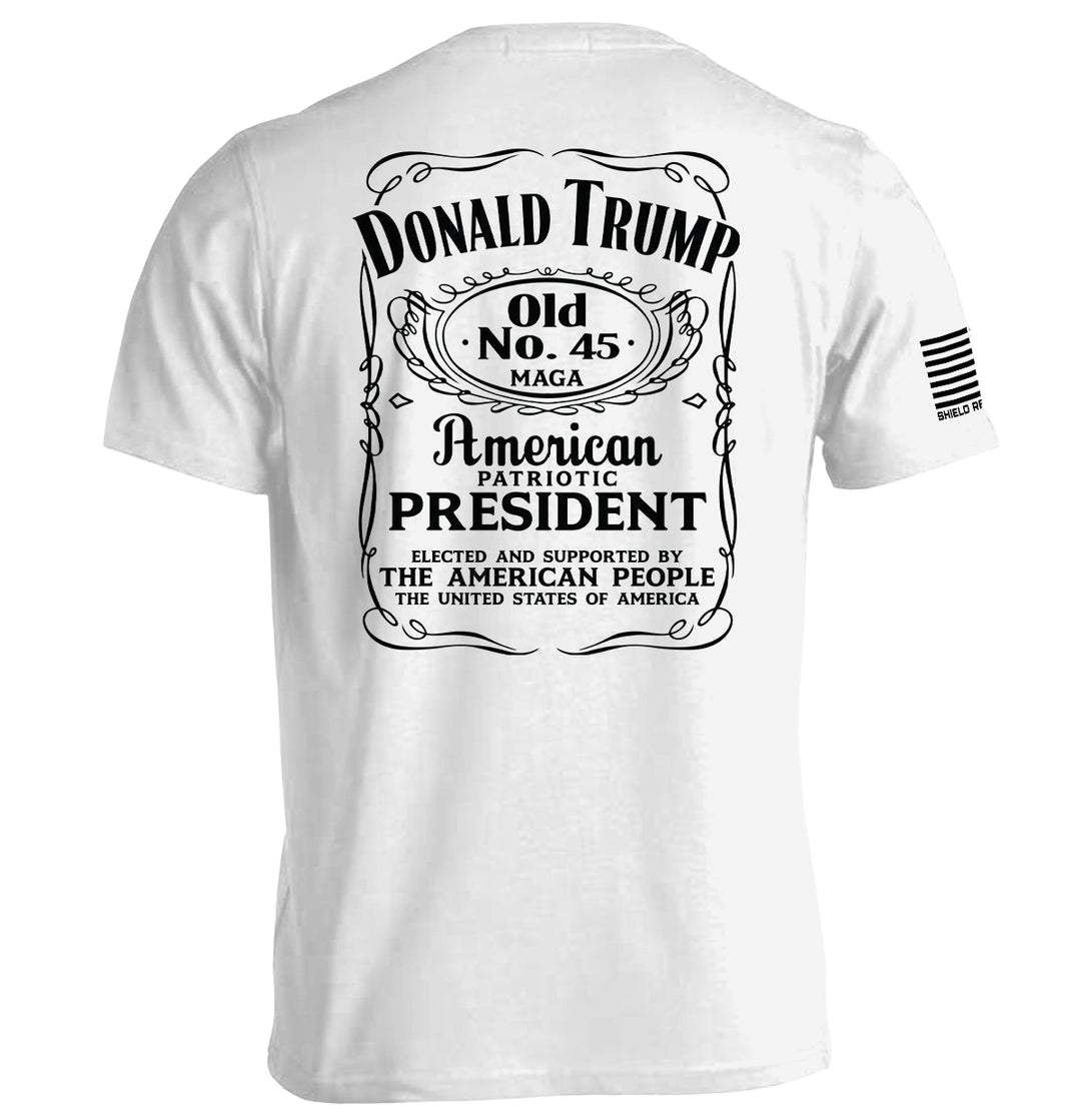 Donald Trump Old No. 45 Label Shirts