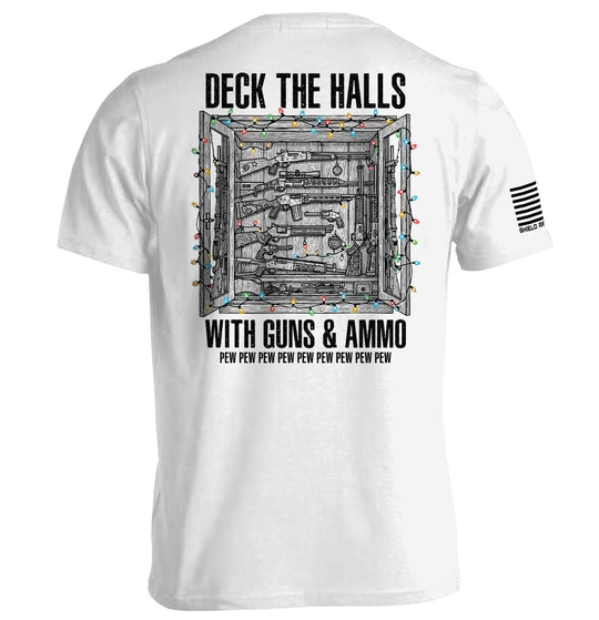 Deck The Halls With Guns & Ammo Shirts
