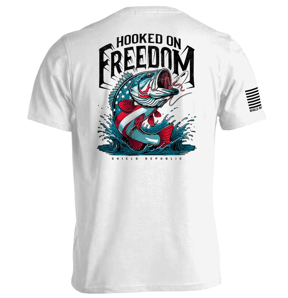 Hooked on Freedom Shirts