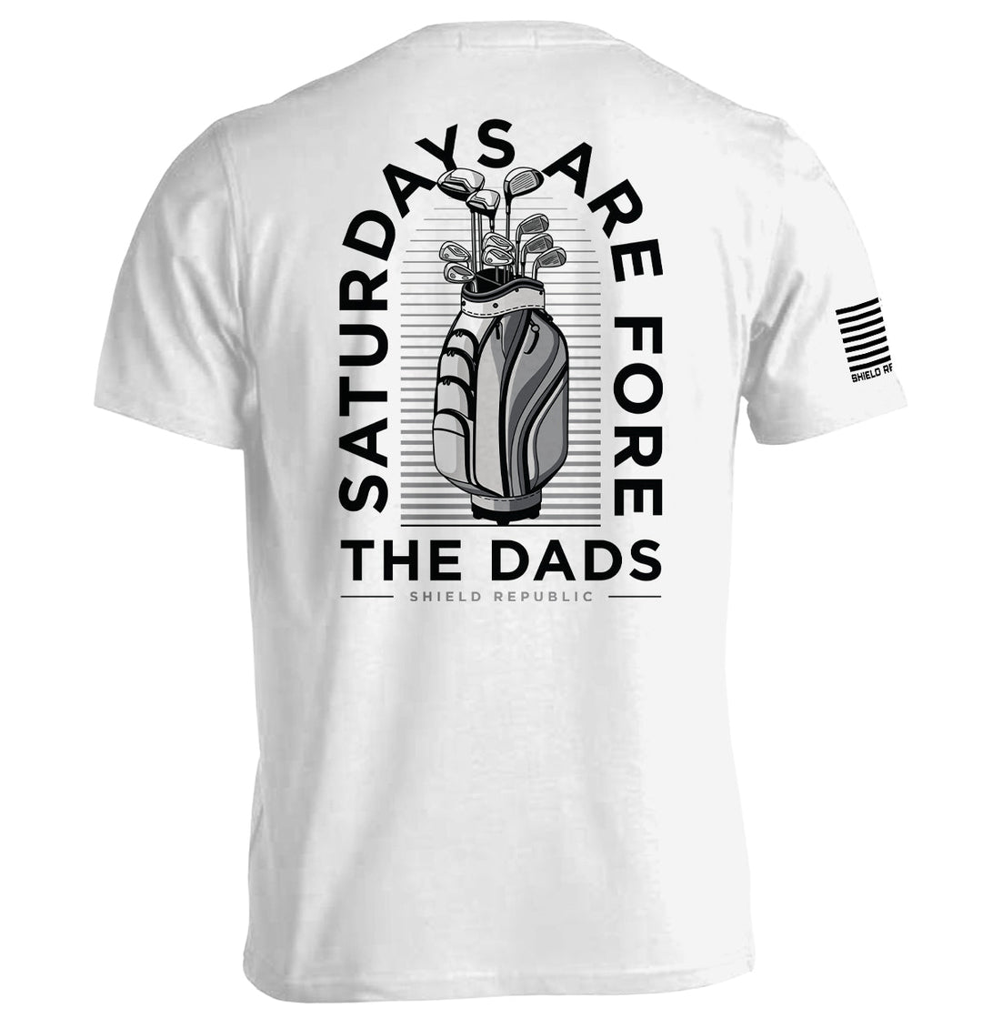 Saturdays Are For The Dads Golf Grey