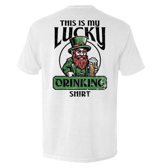 This Is My Lucky Drinking Shirts