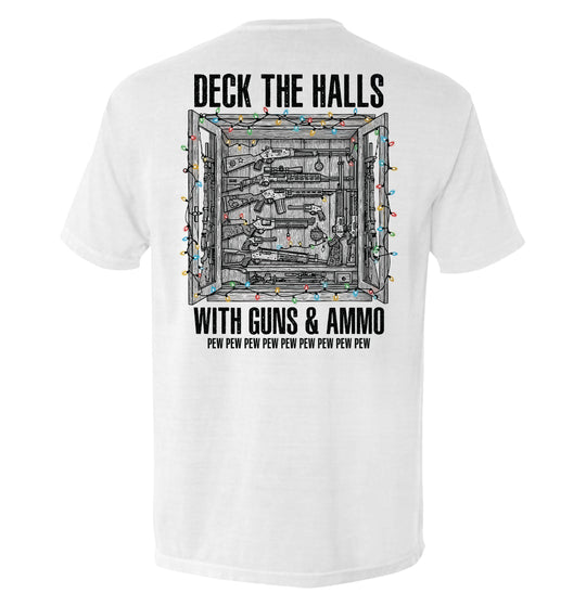 Deck The Halls With Guns & Ammo Shirts
