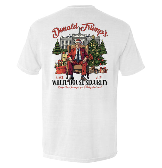 Donald Trump's White House Security Christmas Shirts